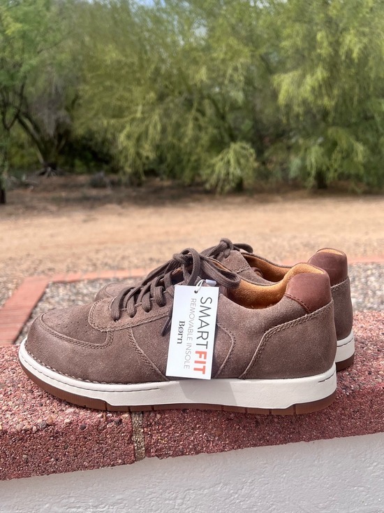 Born Other - NWOB $125 Børn Captain SmartFit Suede Sneakers Dark Brown Men’s 9.5